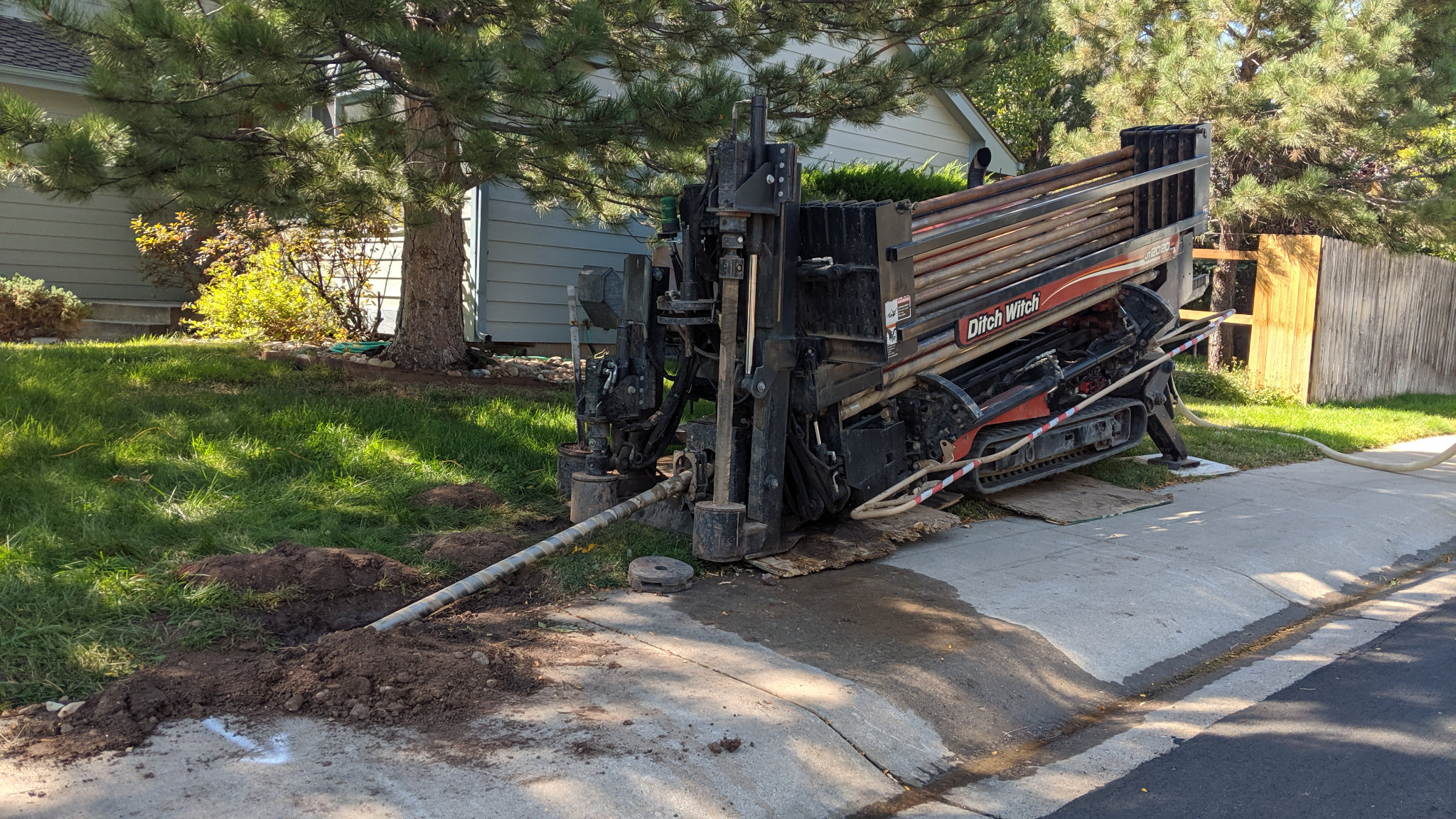 Horizontal directional drilling equipment